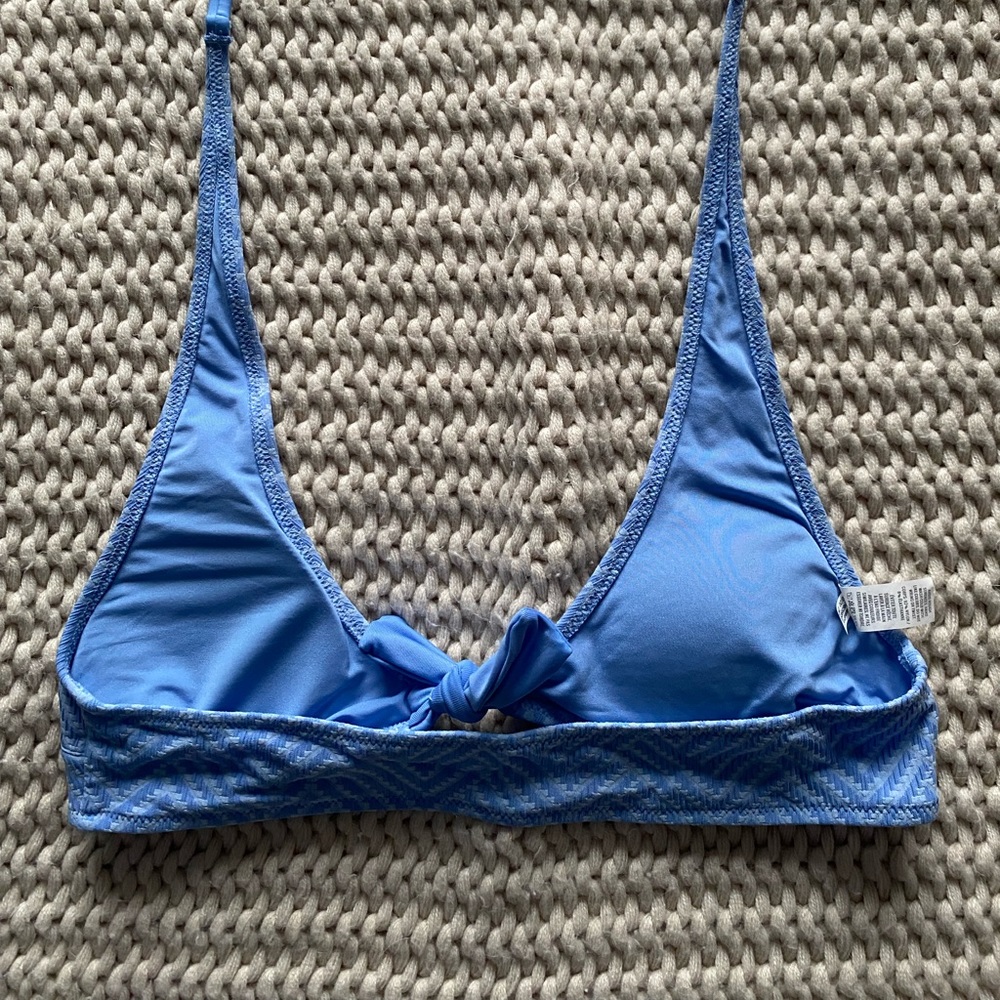 Aerie Jacquard Triangle Bikini Top - Picture 2 of 2